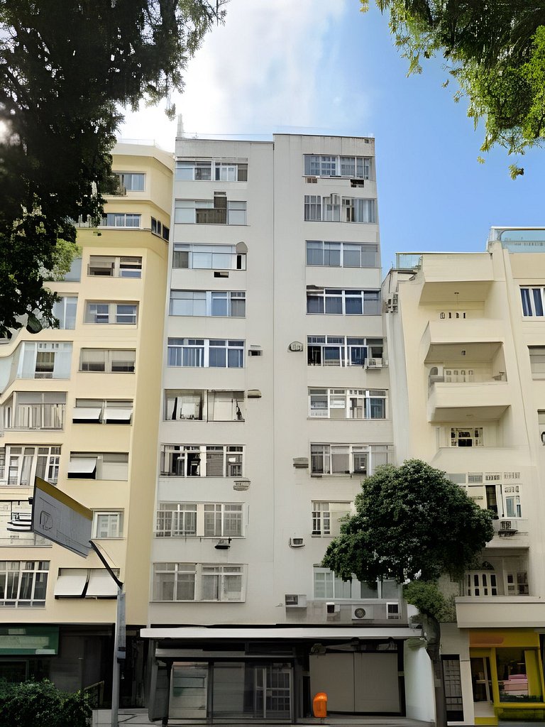 CurtaCopacabana: Novo, 2 quartos, 5 min da praia