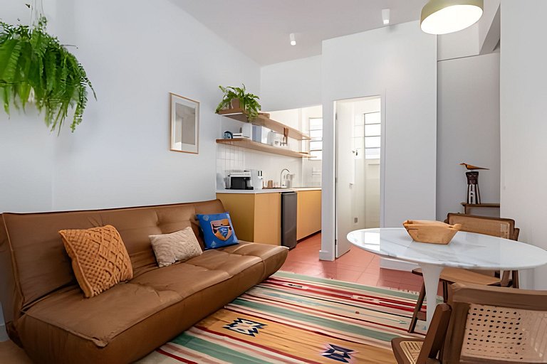 CurtaIpanema: Studio encantador c/vista para o mar