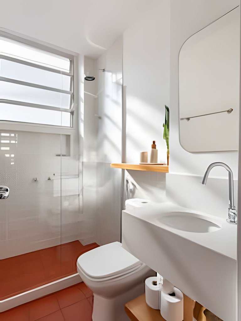 CurtaIpanema: Studio encantador c/vista para o mar