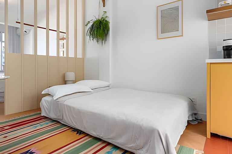 CurtaIpanema: Studio encantador c/vista para o mar