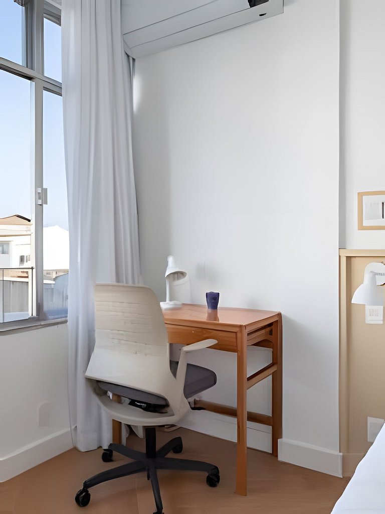 CurtaIpanema: Studio encantador c/vista para o mar