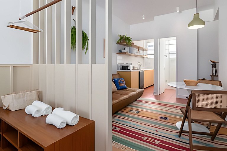 CurtaIpanema: Studio encantador c/vista para o mar