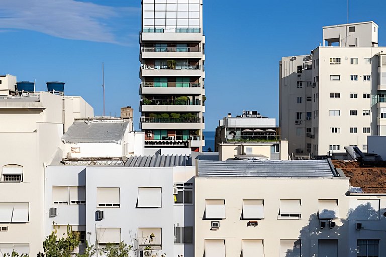 CurtaIpanema: Studio encantador c/vista para o mar